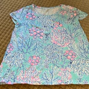Lilly Pulitzer Etta Top, XL shirt